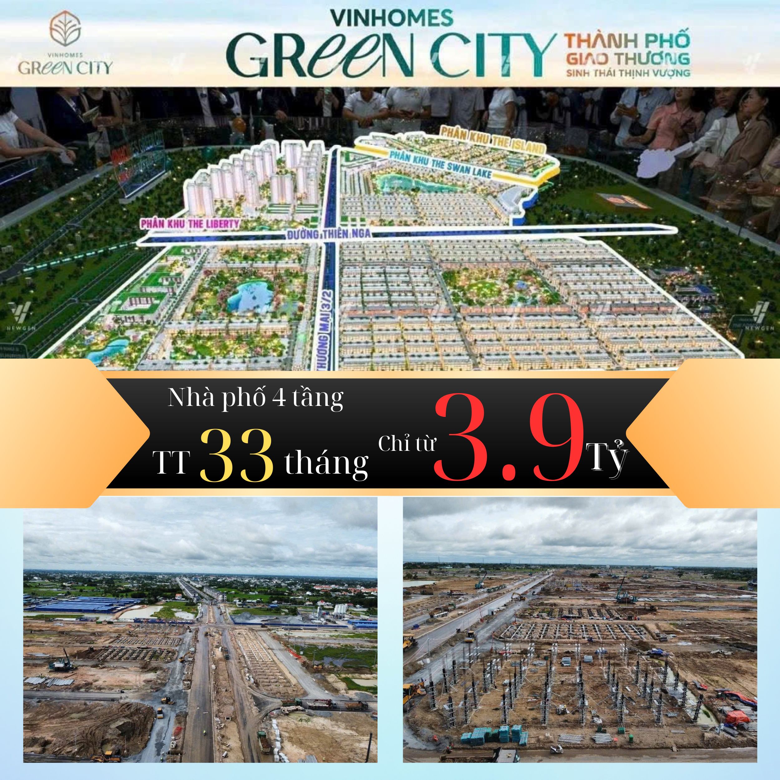 Giá bán vinhomes green city