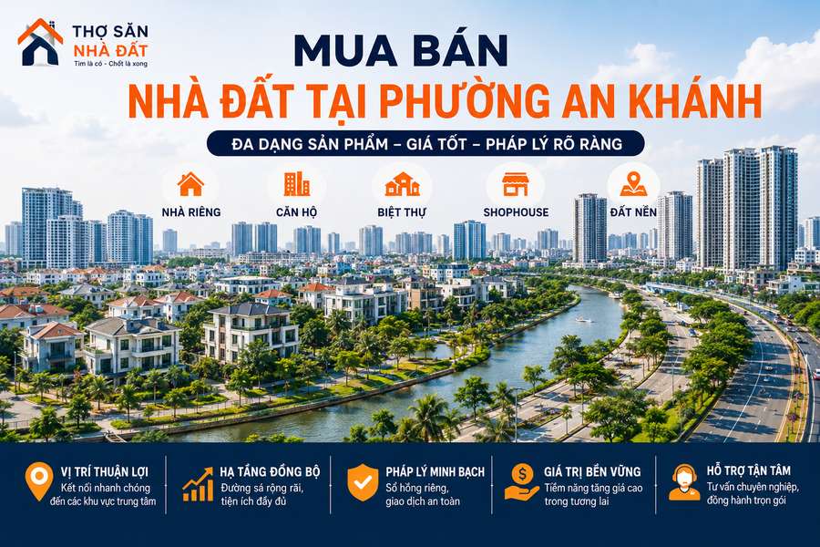 Mua bán nhà đất tại Phường An Khánh