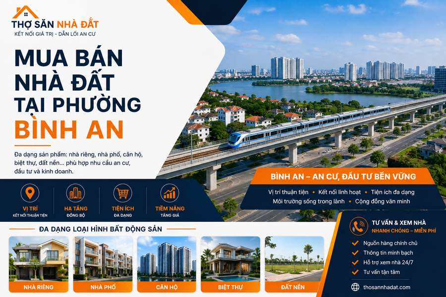 Mua bán nhà đất tại Phường Bình An