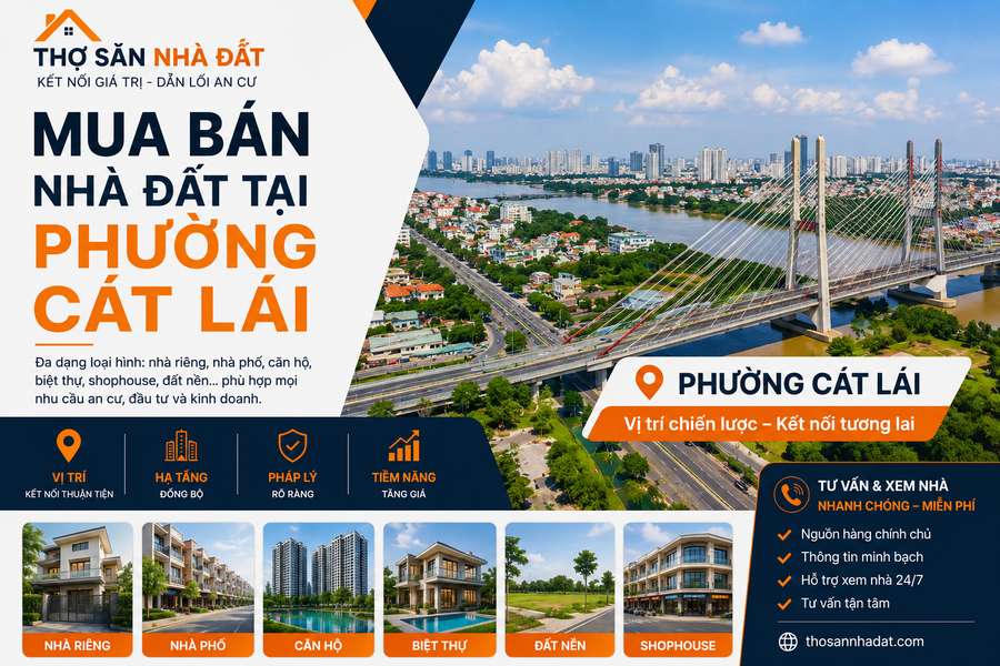 Mua bán nhà đất tại Phường Cát Lái