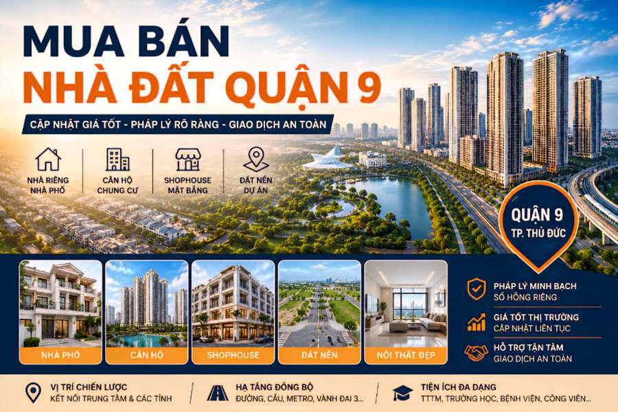 Mua bán nhà đất quận 9